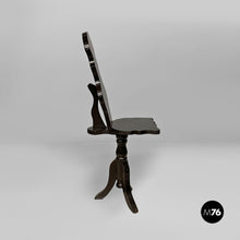 Load image into Gallery viewer, Chair in black wood, late 19th century