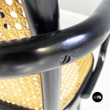 Load image into Gallery viewer, Wood and Vienna straw Praga chairs by Josef Hoffmann for Ligna, 1970s