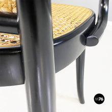 Load image into Gallery viewer, Wood and Vienna straw Praga chairs by Josef Hoffmann for Ligna, 1970s