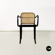 Load image into Gallery viewer, Wood and Vienna straw Praga chairs by Josef Hoffmann for Ligna, 1970s