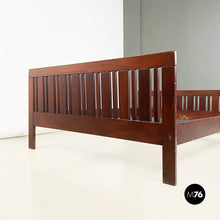 Load image into Gallery viewer, Solid wood Califfo bed by Ettore Sottsass for Poltronova, 1960s