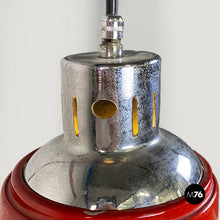 Load image into Gallery viewer, Metal arm wall lamp by Heinrich Siegfried Bormann for Ugo Pollice, 1950s