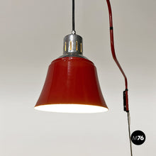 Load image into Gallery viewer, Metal arm wall lamp by Heinrich Siegfried Bormann for Ugo Pollice, 1950s