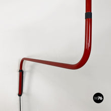 Load image into Gallery viewer, Metal arm wall lamp by Heinrich Siegfried Bormann for Ugo Pollice, 1950s