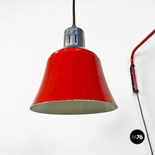 Load image into Gallery viewer, Metal arm wall lamp by Heinrich Siegfried Bormann for Ugo Pollice, 1950s