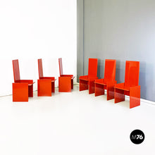 画像をギャラリービューアに読み込む, Lacquered wood Kazuki model chairs by Kazuhide Takahama for Simon Gavina, 1969