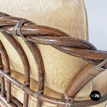 画像をギャラリービューアに読み込む, Sofa by McGuire Company San Francisco, 1970s