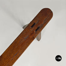 Load image into Gallery viewer, Narrow solid wood bench, 1930s
