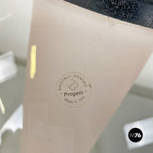 画像をギャラリービューアに読み込む, Crystal vase by Gianfranco Frattini for Kristal Sonoro, 1980s