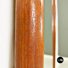 Load image into Gallery viewer, Teak and steel wall mirror by Stildomus, 1960s