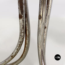 画像をギャラリービューアに読み込む, Steel and leather chairs by Vladimir Tatlin for Nikol International, 1950s