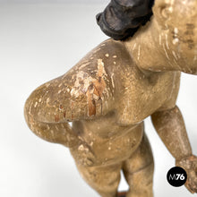 画像をギャラリービューアに読み込む, Cherub wooden sculptures, end of 1800s