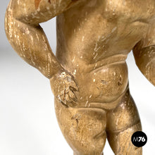 画像をギャラリービューアに読み込む, Cherub wooden sculptures, end of 1800s