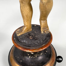 画像をギャラリービューアに読み込む, Cherub wooden sculptures, end of 1800s