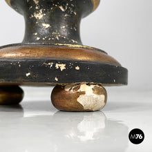 画像をギャラリービューアに読み込む, Cherub wooden sculptures, end of 1800s