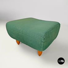 Load image into Gallery viewer, Green fabric armchair and pouf Femina Body by Annie Hiéronimus for Ligne Roset, 1990s