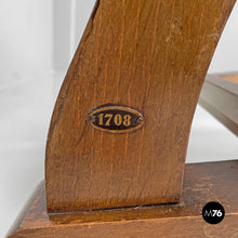 画像をギャラリービューアに読み込む, Wood and Vienna straw armchair, early 1900s