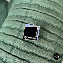 Load image into Gallery viewer, Green fabric armchair and pouf Femina Body by Annie Hiéronimus for Ligne Roset, 1990s