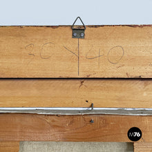 画像をギャラリービューアに読み込む, Tempera colors painting with a baby by G. Colonello, 1900s