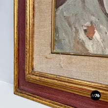 画像をギャラリービューアに読み込む, Tempera colors painting with a baby by G. Colonello, 1900s