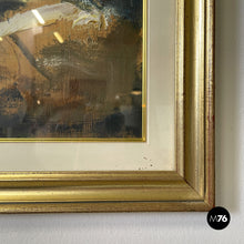 画像をギャラリービューアに読み込む, Portrait painting with golden frame, 1960s