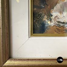 画像をギャラリービューアに読み込む, Portrait painting with golden frame, 1960s