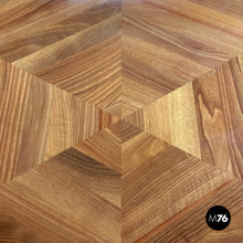 画像をギャラリービューアに読み込む, Round wooden dining table La Rotonda by Mario Bellini for Cassina, 1980s