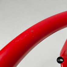 画像をギャラリービューアに読み込む, Red and white metal chair, 1980s