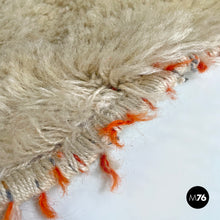 画像をギャラリービューアに読み込む, Round carpet Rya by Højer Eksport Wilton, 1970s