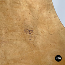 Charger l'image dans la galerie, Brown leather swivel chairs with wheels, 1950s