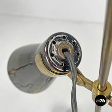 Carica l'immagine nel visualizzatore di Gallery, Brass and onyx table lamps LTA1 Sasso by Luigi Caccia Dominioni for Azucena, 1950
