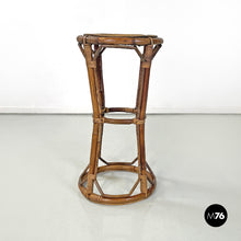 画像をギャラリービューアに読み込む, Rattan high stools, 1960s