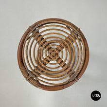 画像をギャラリービューアに読み込む, Rattan high stools, 1960s