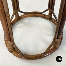 画像をギャラリービューアに読み込む, Rattan high stools, 1960s