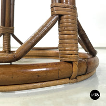画像をギャラリービューアに読み込む, Rattan high stools, 1960s