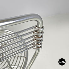 Load image into Gallery viewer, Chromed metal stool, 2000s