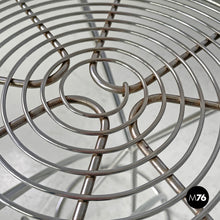 Load image into Gallery viewer, Chromed metal stool, 2000s