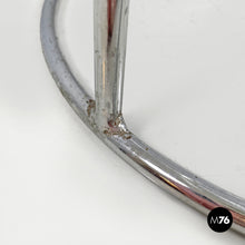 Load image into Gallery viewer, Chromed metal stool, 2000s