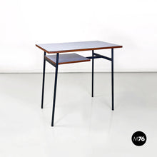 Load image into Gallery viewer, Small light blue laminate desk, 1960s