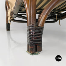 Charger l'image dans la galerie, Rattan chaise longue, 1980s