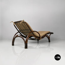 Charger l'image dans la galerie, Rattan chaise longue, 1980s