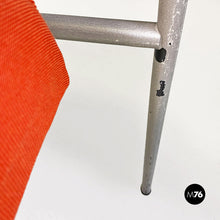 Load image into Gallery viewer, Metal and cotton Vienna chair by Rodney Kinsman for Bieffeplast, 1980s
