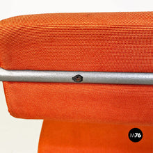 Load image into Gallery viewer, Metal and cotton Vienna chair by Rodney Kinsman for Bieffeplast, 1980s