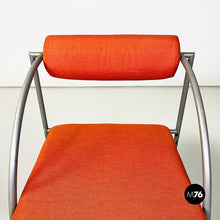Load image into Gallery viewer, Metal and cotton Vienna chair by Rodney Kinsman for Bieffeplast, 1980s