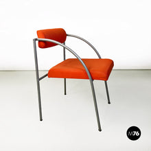 Load image into Gallery viewer, Metal and cotton Vienna chair by Rodney Kinsman for Bieffeplast, 1980s
