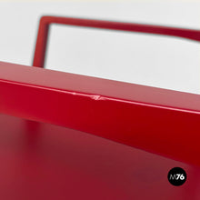 将图片加载到图库查看器,Burgundy wooden chair, 1980s