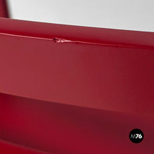 将图片加载到图库查看器,Burgundy wooden chair, 1980s