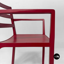 将图片加载到图库查看器,Burgundy wooden chair, 1980s