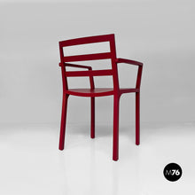 将图片加载到图库查看器,Burgundy wooden chair, 1980s