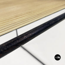 Charger l'image dans la galerie, Black metal and transparent plastic Spaghetti style chair, 1980s